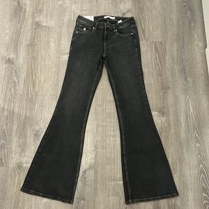 Garage Denim Low Rise Flare Jeans